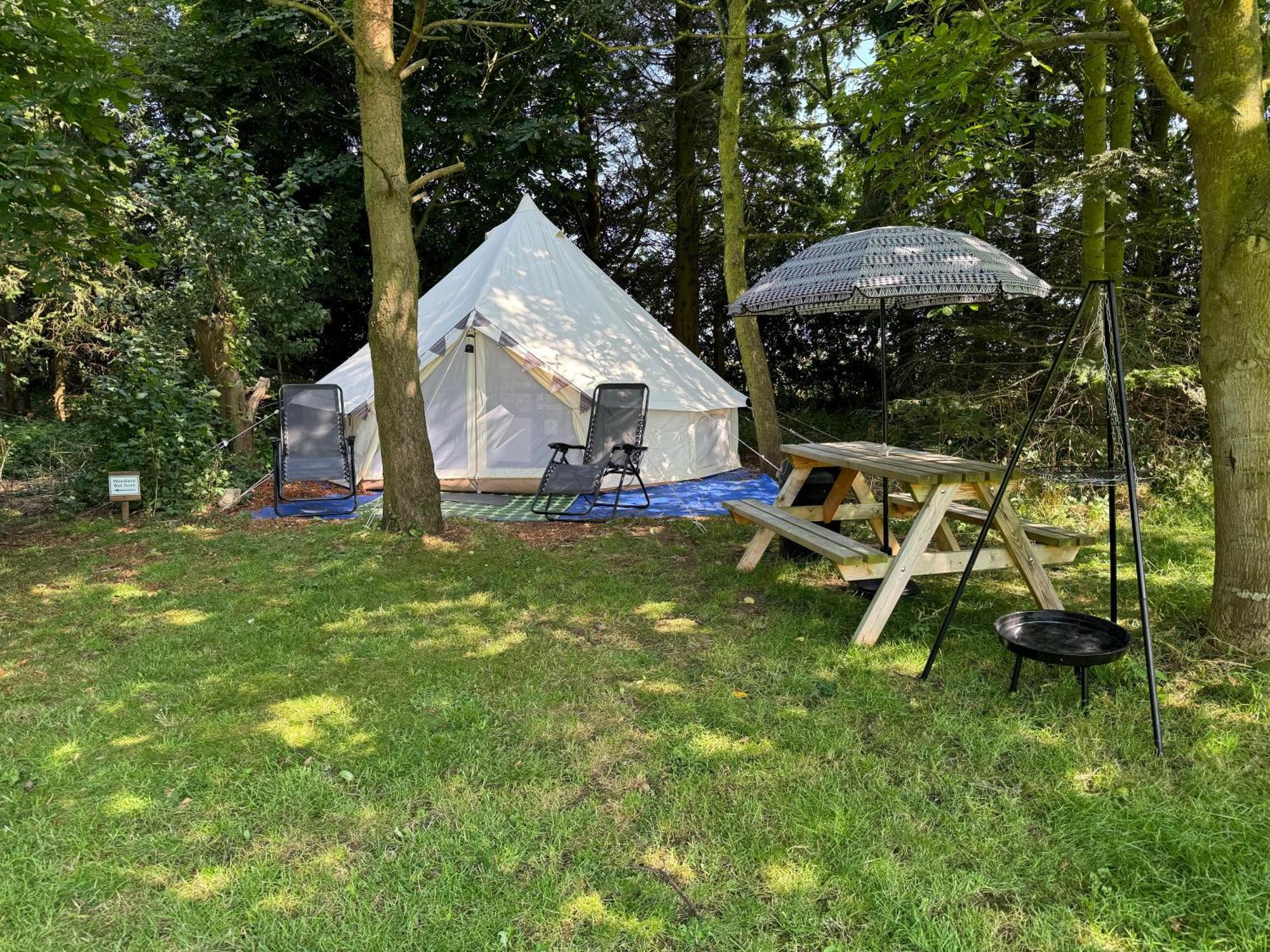 格兰瑟姆Spacious Bell Tent At Herigerbi Park Lincolnshire别墅 外观 照片